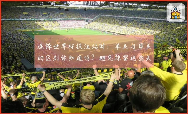选择世界杯投注站时,单关与串关的区别你知道吗?避免踩雷这些关键点!
