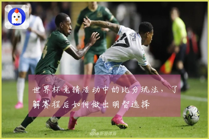 世界杯竞猜活动中的比分玩法，了解赛程后如何做出明智选择